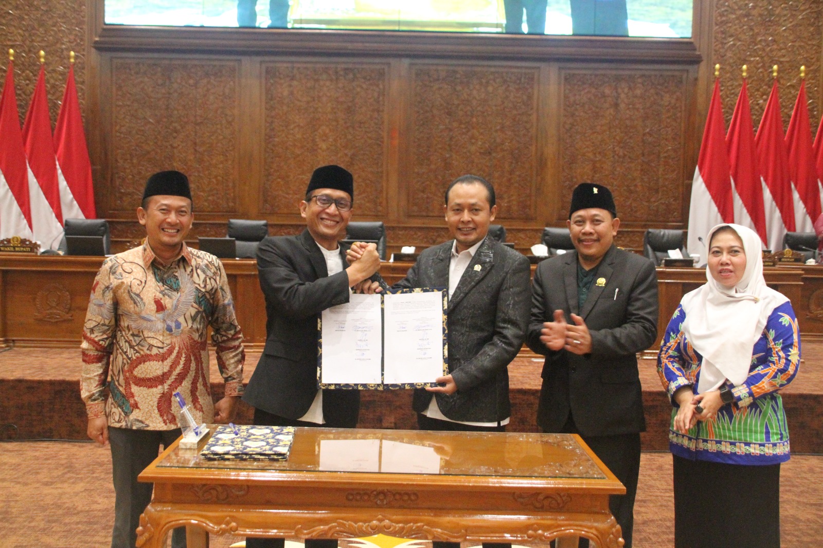 Rapat Paripurna Penetapan Raperda APBD Tahun 2026